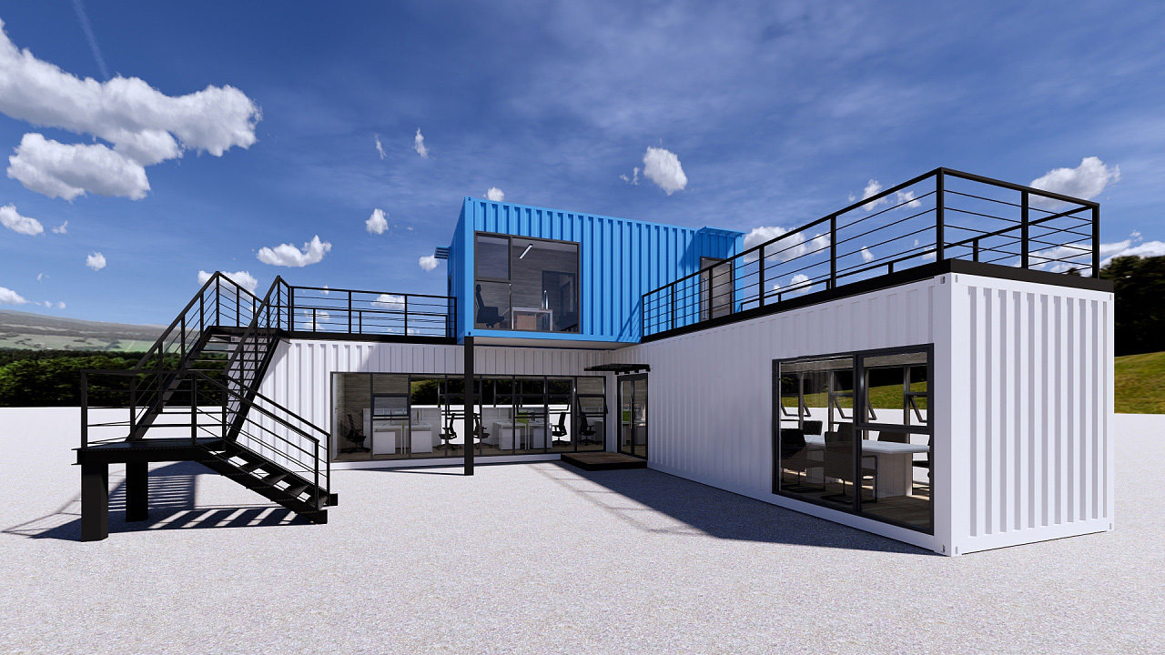 Grob's explanation on key points of container building design